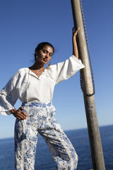 Pantalón bordado Chiara EP63