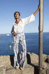 Pantalón bordado Chiara EP63