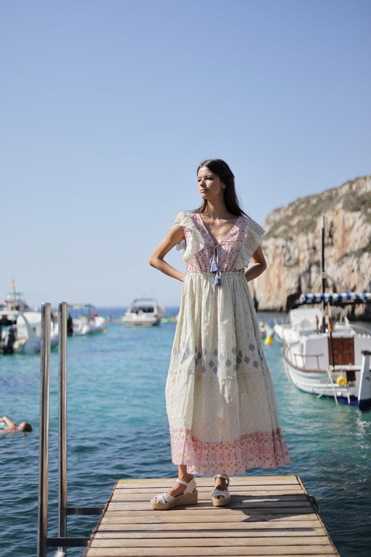 Vestido largo Lilia FL139 - Main Image