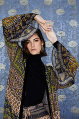 Kimono lungo verde Daniella SS5