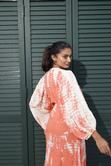 Butterfly long dress -Gallipoli TIE DYE TD43