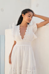 Vestido Blanco largo Mikonos WP155