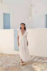 vestido blanco bordado