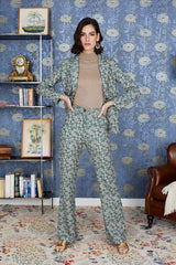 chaqueta verde primavera boho luna llena