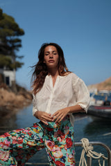 Margaret floral trousers AL251