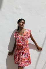 Vestido Gina Estampado Hawai PH17