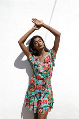 Vestido Gina Estampado Hawai PH17