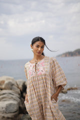 Vestido verano playa elegante nápoles luna llena