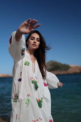 Abito lungo in cotone Amara CA77