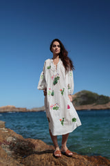 Abito lungo in cotone Amara CA77