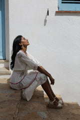 Vestido bordado Anaïs CC17