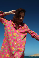 Isabella FU195 short shirt dress