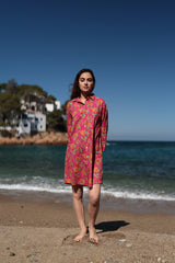 Isabella FU195 short shirt dress