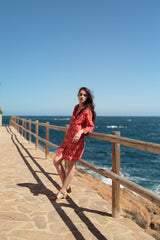 Isabella MO195 short shirt dress