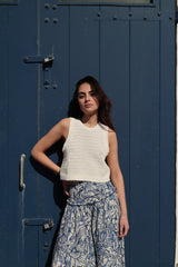 Top de punto algodón Eira TP42