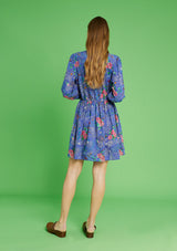 Vestido corto bordado MA54