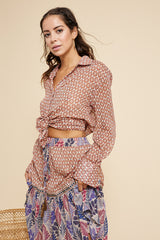 Camisa estampada Madagascar VL200