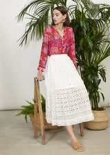 Blusa con Flecos Shayla SD91