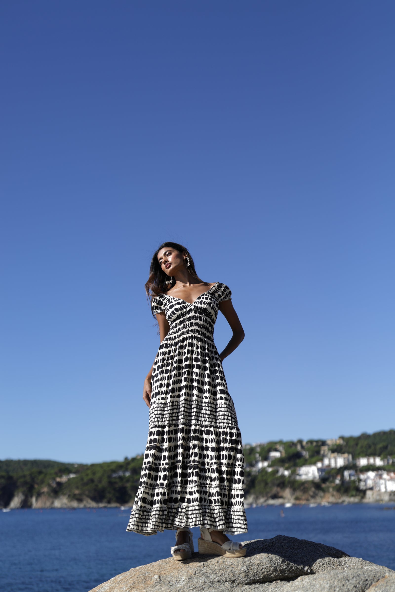 Vestido largo Frida Colección Hydra GB125 – Luna Llena