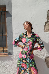 Abito floreale Miami Multiflower Collection RI808