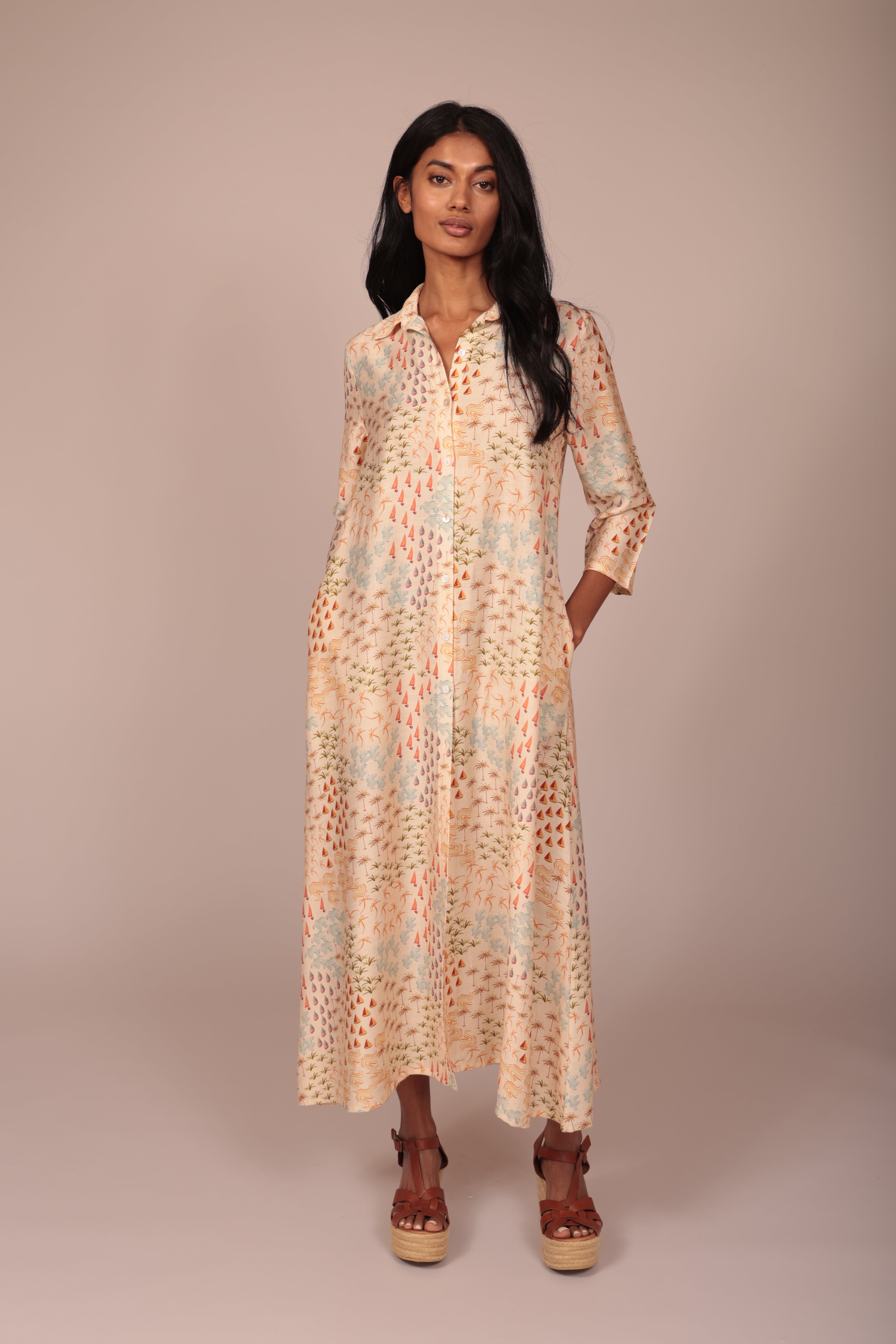 VESTIDO CAMISERO MARÈS BS808