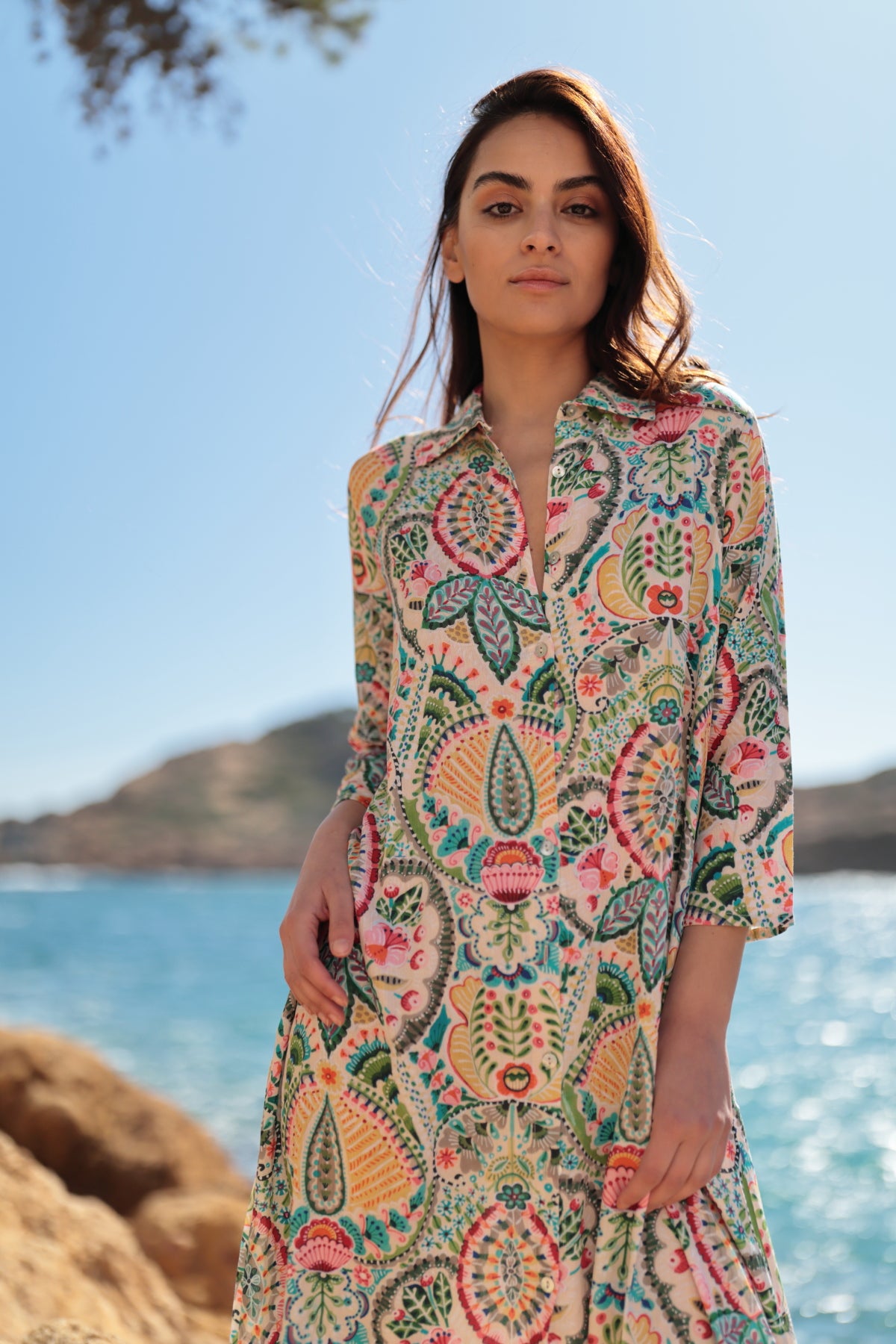 Vestido Estampado Precios Vestidos Luna Lluna Vestido Playa – Luna