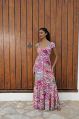 Frida long dress HE125