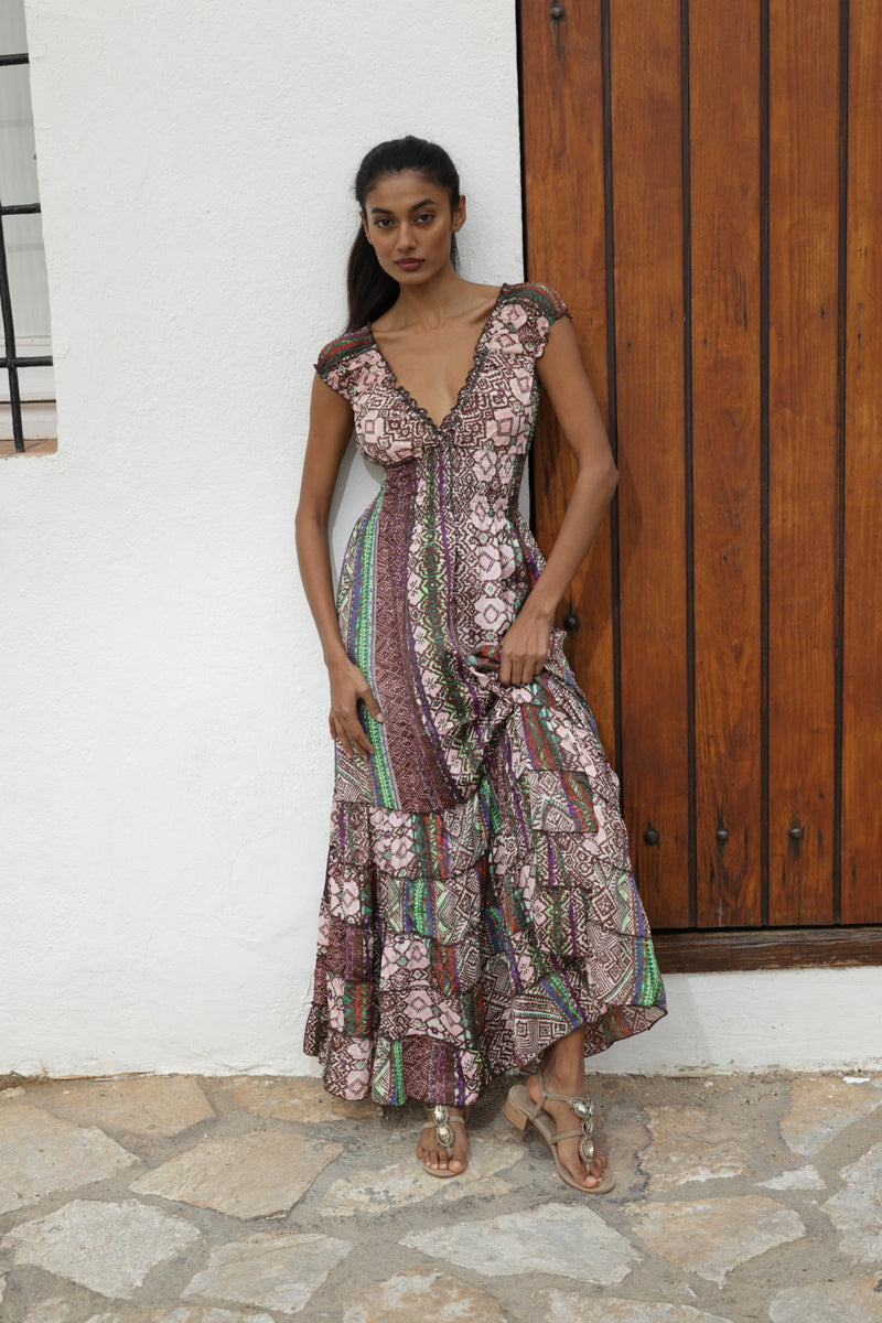 Frida long dress RA125
