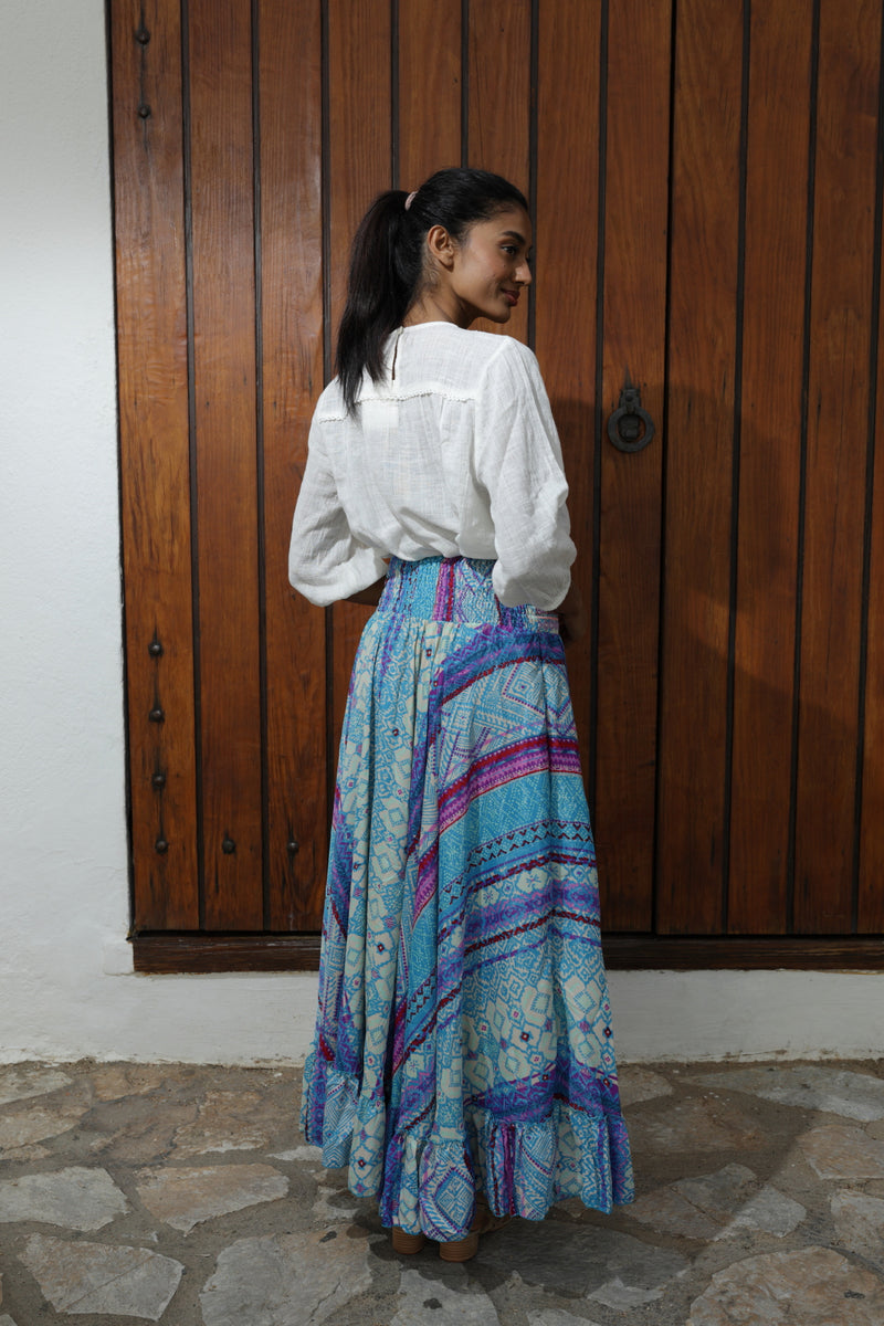 Long mirror skirt RA226