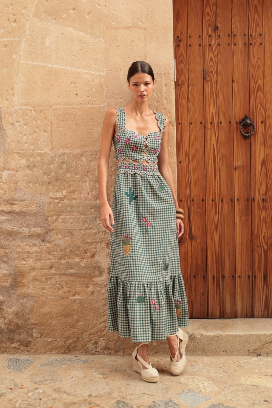 VESTIDO LARGO CACTUS GRACE CE147