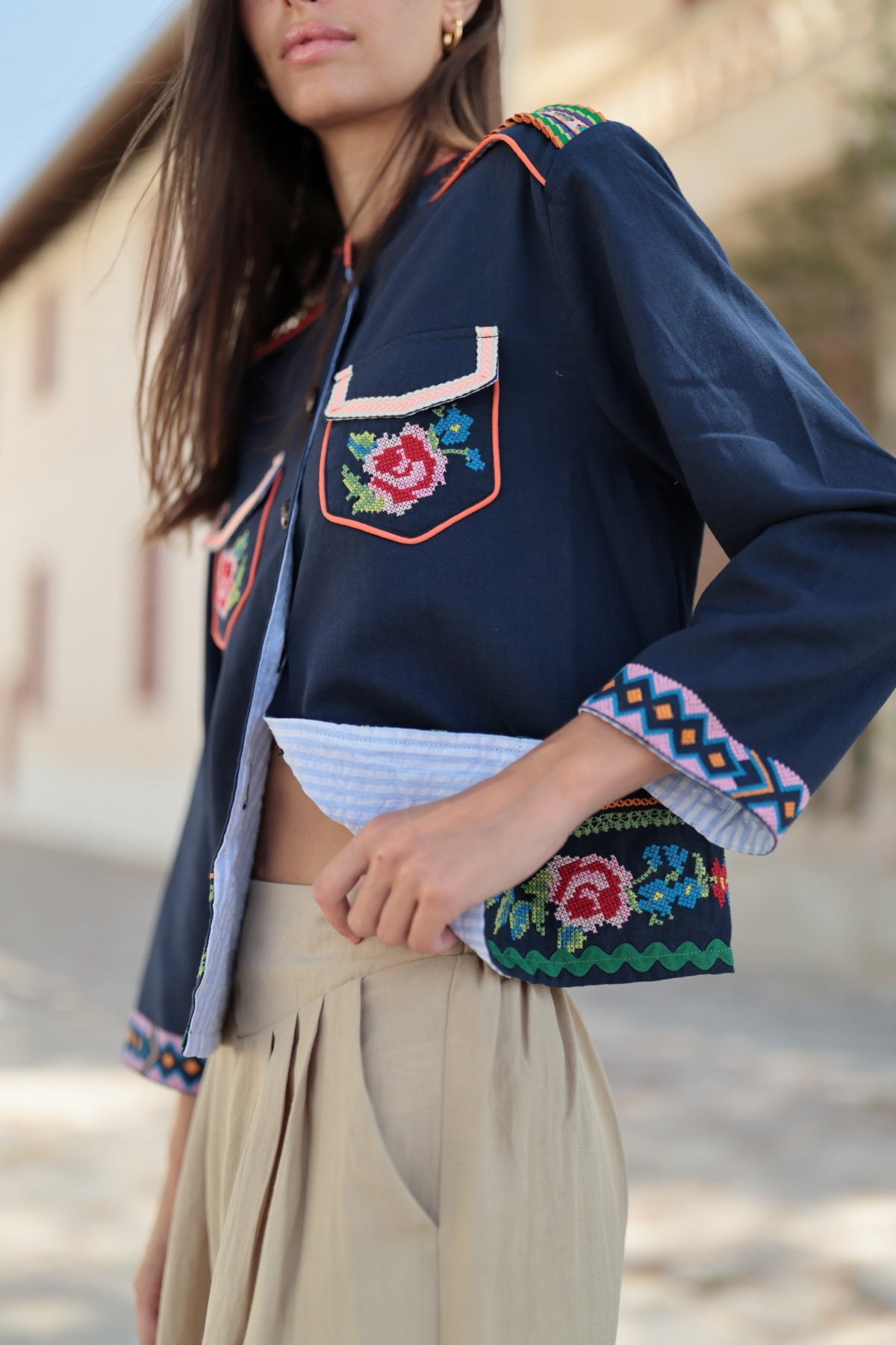 CHAQUETA ESSEN ROSE CW3