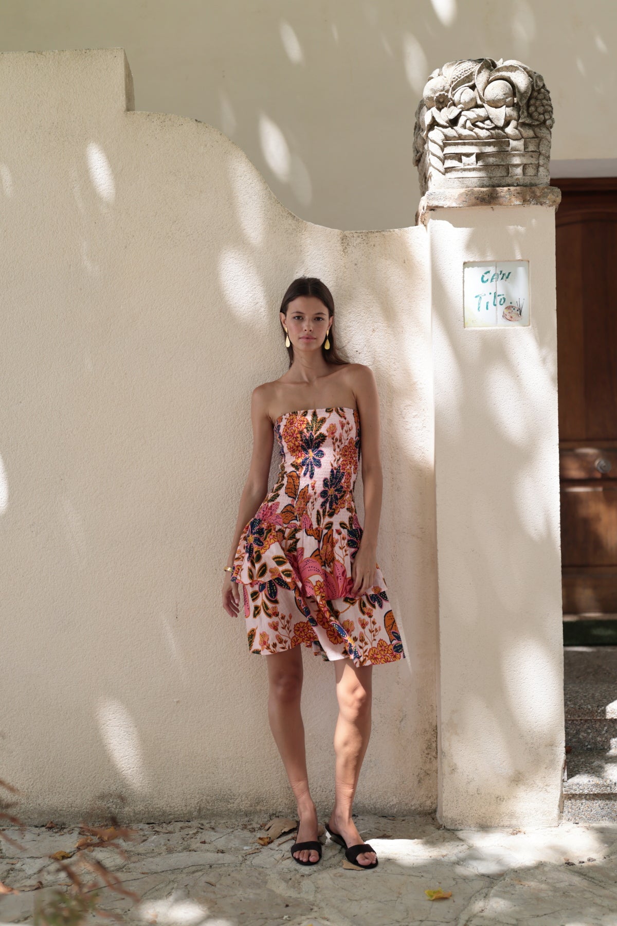 VESTIDO SIN MANGAS AMARË LO40