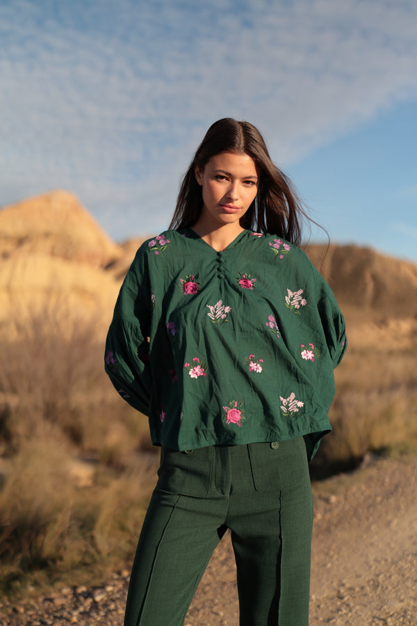 Blusa flores BF75