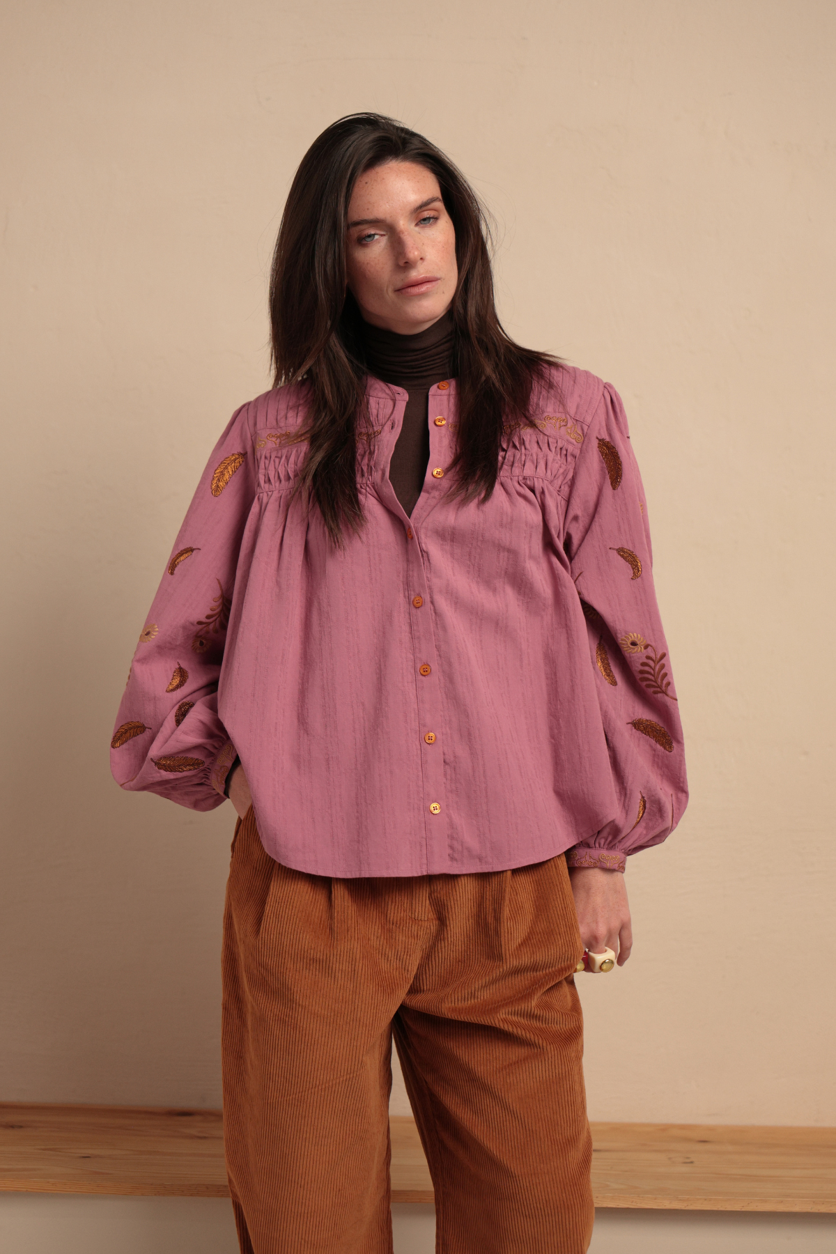 Camisa Clémence FE209