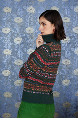 Grindewalds sweater with border collar