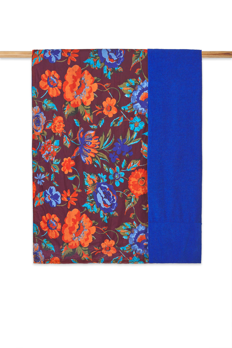 Flowers Cotton Beach Pareo Towel TW914