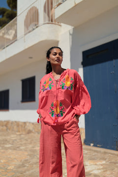 Vittoria Oversized Shirt, Ananas Collection PI75
