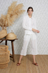 Camicia Nerea in cotone bianco WL200
