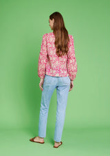 Blusa algodón Gaia FL111