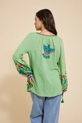 Barbara Embroidered Blouse BR35